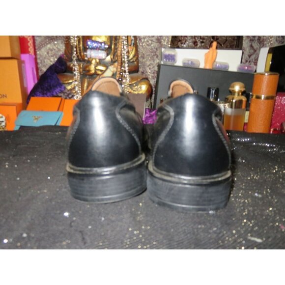 Croft & Barrow Men's Black Leather Loafers Slip On Dress Career Shoes size 13 - Picture 3 of 8